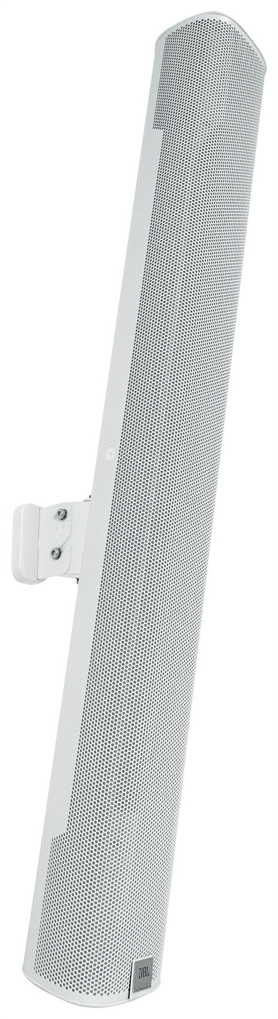 (2) JBL COL800-WH 32" White 70V Commercial Column Wall Mount Array Speakers+Amp