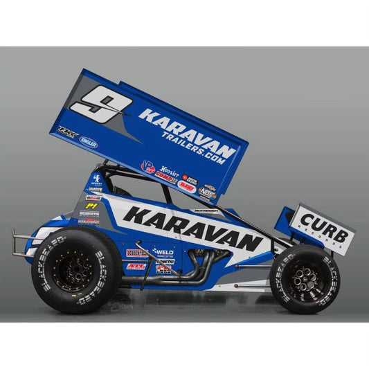 1/18 2021 Sprint Car, Karavan Trailers, James McFadden, A1809511