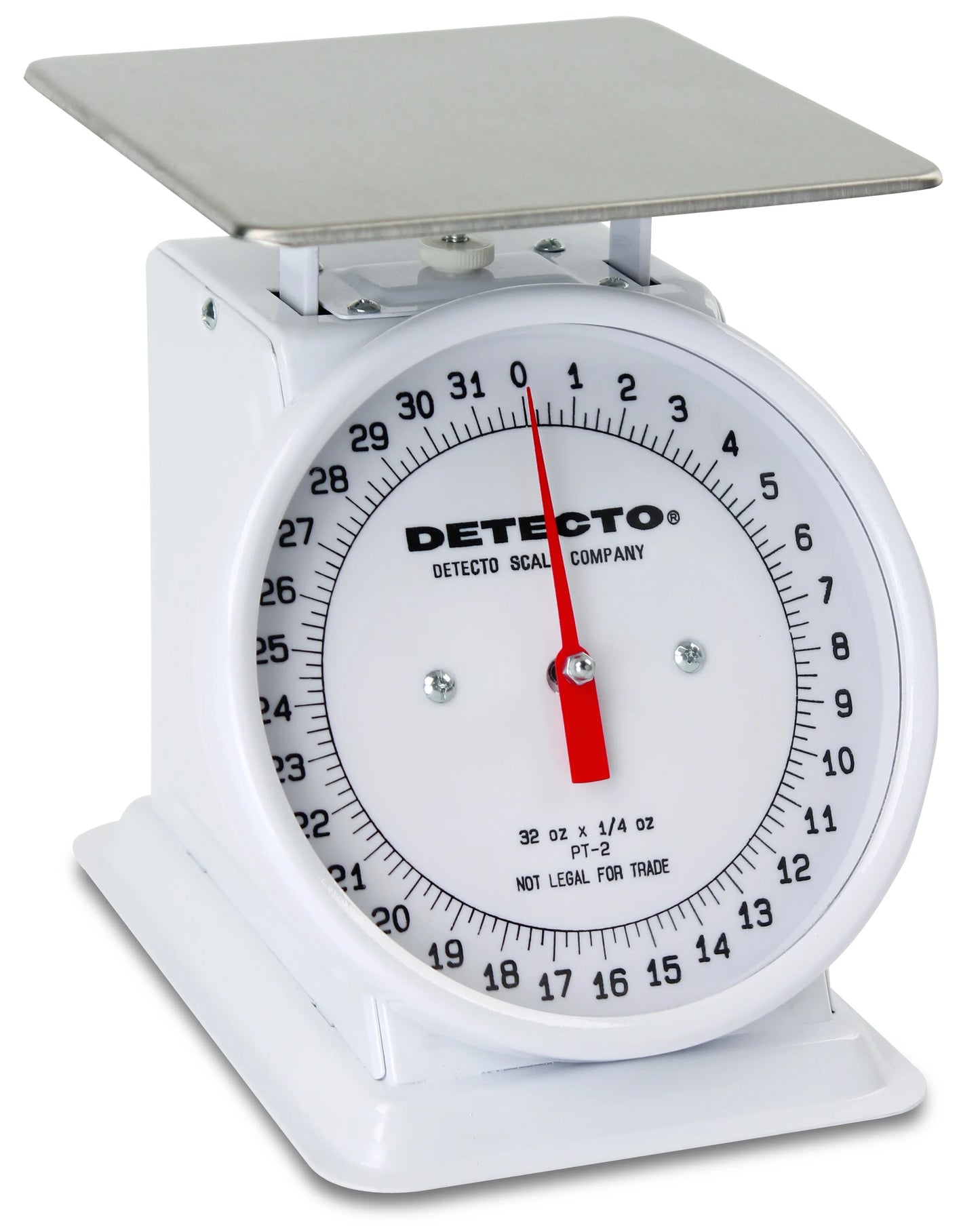 1000 g Stainless Steel Top Loading Rotating Dial Scale. Cardinal & Detecto PT-1000SRK 5.75 x 5.75 in