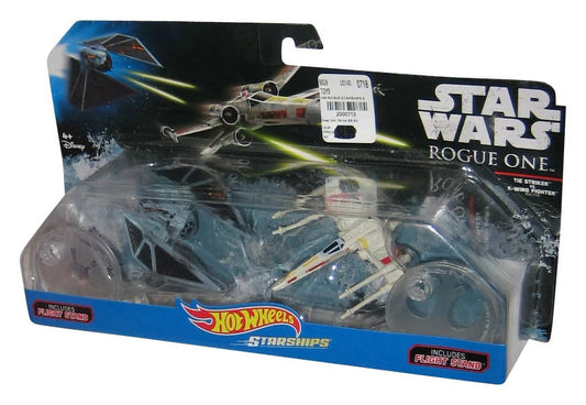 X-Wing Fighter Toy Starship 2-Pack. Star Wars Hot Wheels Rogue One (2016) The Striker vs