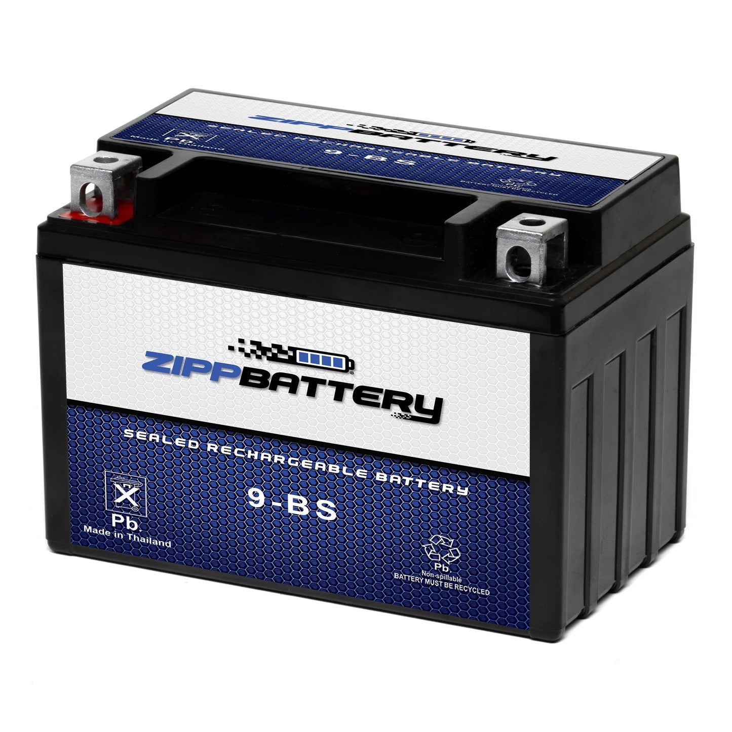 Zipp Battery Ytx9-Bs Atv Battery for Dazon 150Cc Raider - Classic Kart 2004