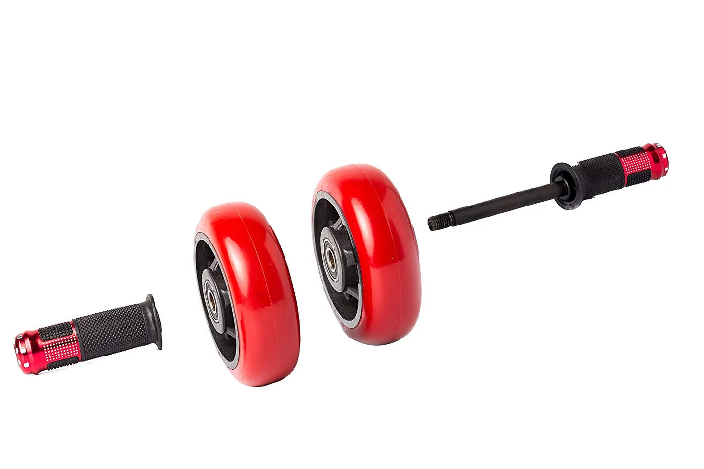 Xtreme Kore Super Heavy Duty Ab Roller Double Wheel- Red/Black