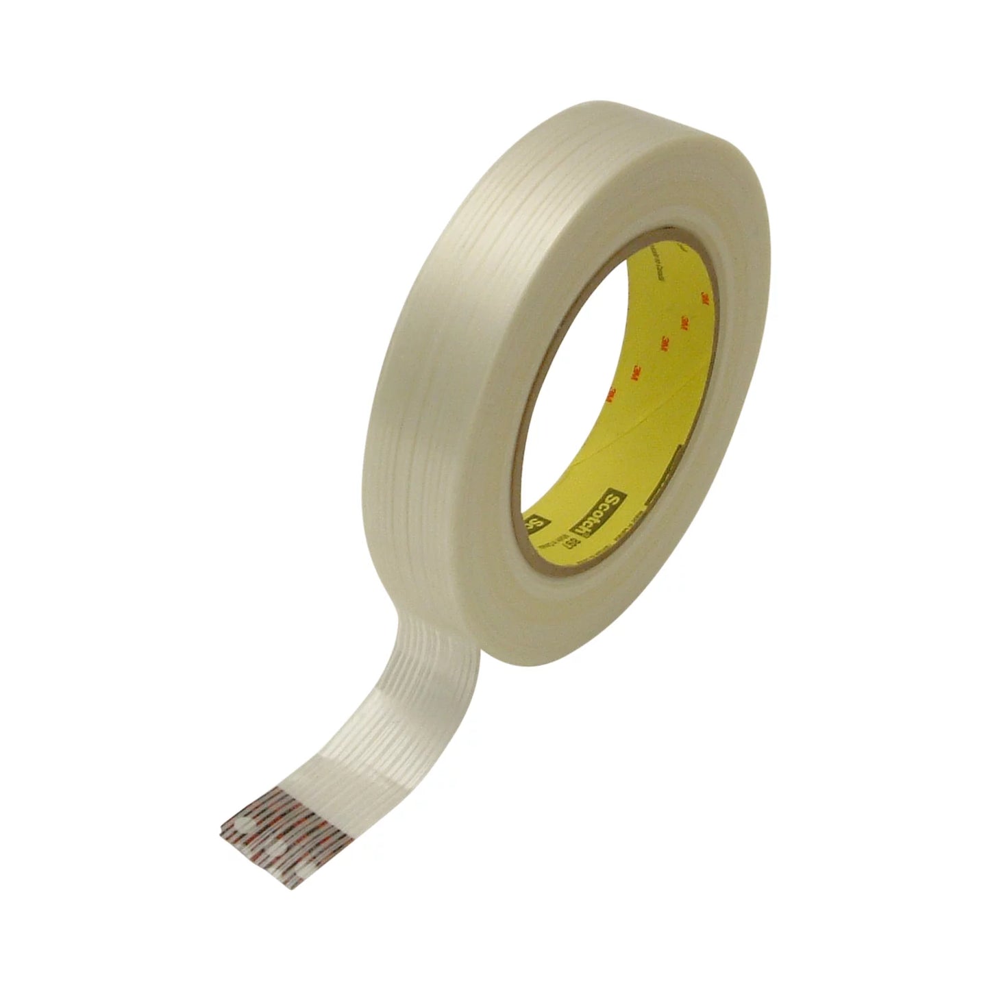 (Clear). (48mm actual) x 60 yds. Scotch Scotch Filament Strapping Tape (897): 2 in