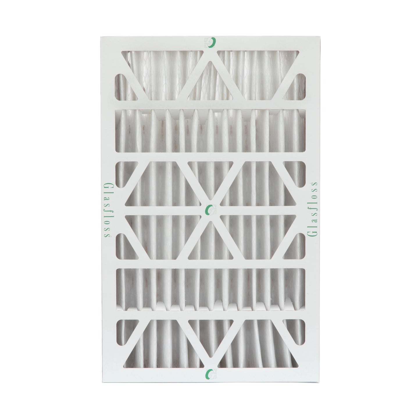 ( 3 Pack ) Exact Size: 15-1/2 x 24-1/2 x 3-3/4. 16x25x4 MERV 10 Pleated AC Furnace Air Filters by Glasfloss Industries