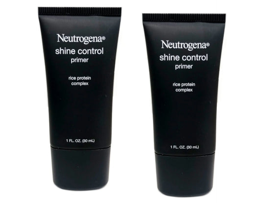 - Pack of 2. Oz. Neutrogena Shine Control Primer Rice Protein Complex, 1 Fl