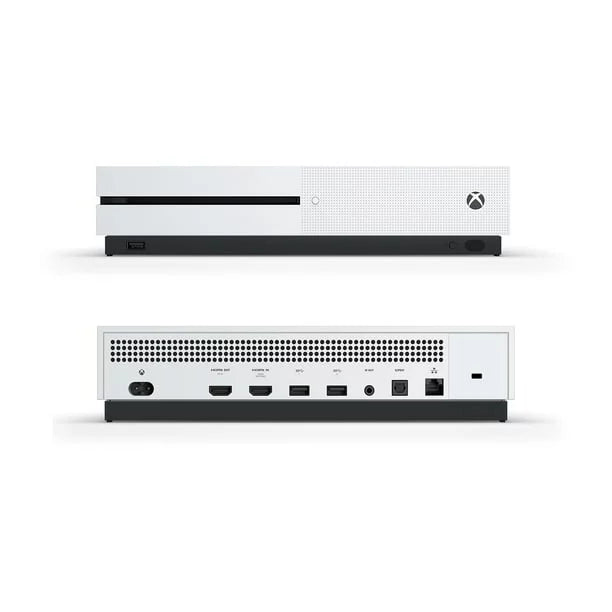 Xbox One X 1TB Gaming Console White with HDMI Cleaning Kit