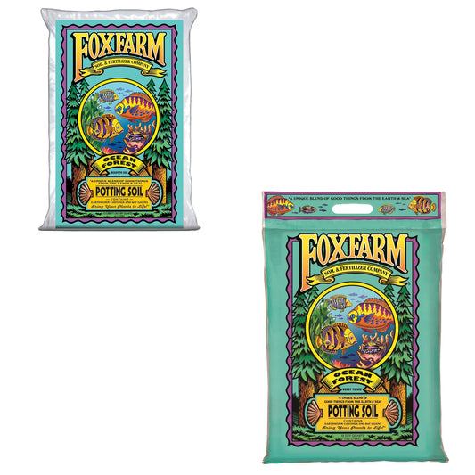 & Foxfarm Organic Potting Soil Mix, 11.9Lbs. FoxFarm Potting Soil Mix, 40Lbs