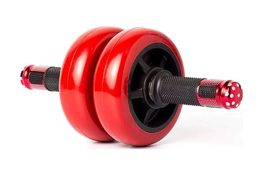 Xtreme Kore Super Heavy Duty Ab Roller Double Wheel- Red/Black