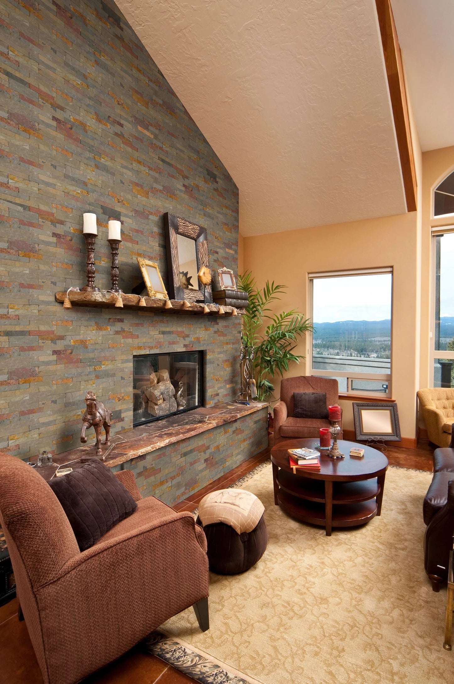 / case). ft. Natural Slate Wall Tile (13.80 sq. x 22 in. MSI Gold Rush Veneer Peel and Stick 6 in