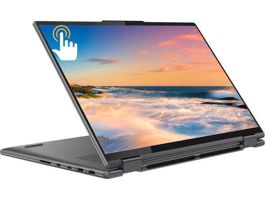 Yoga 7i 2-in-1 Laptop, 16" 2.5K IPS Touchscreen Display,  Core i5-1240P Processor, 8GB RAM, 1TB SSD,  Iris Xe Graphics, Fingerprint Reader, Backlit Keyboard, Wi-Fi6, Windows 11 Home