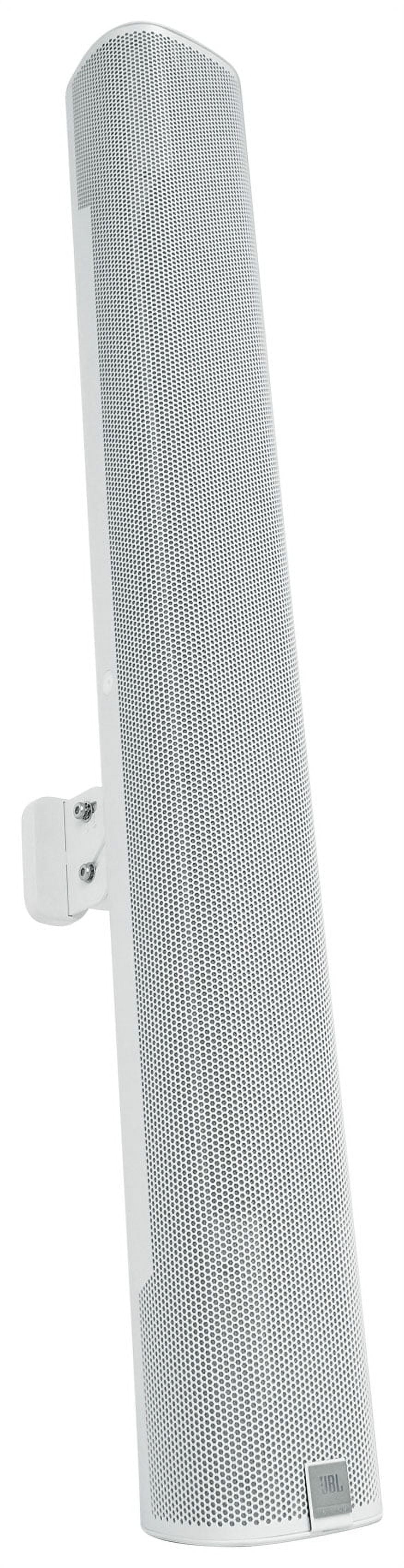 (2) JBL COL800-WH 32" White 70V Commercial Column Wall Mount Array Speakers+Amp