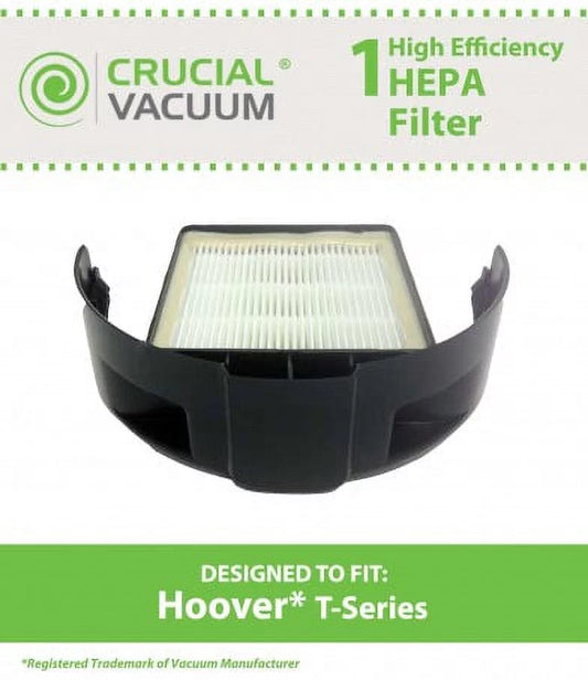 1 Pack of Crucial Vacuum Filters matching With Hoover Windtunnel, Rewind T-Series HEPA Style Cartridge Filter; Fits Part # 303172001 303172002 902404001 Models: UH70120 UH70600 UH70601 UH70603 Bulk