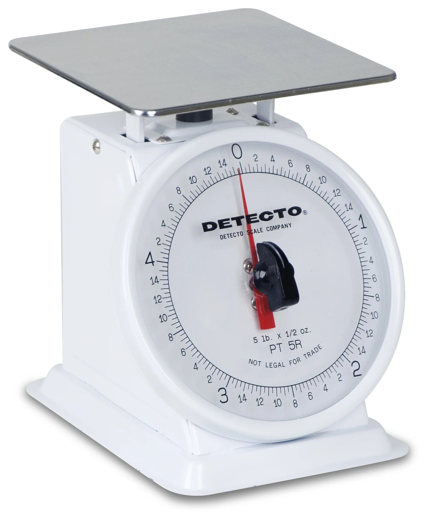 1000 g Stainless Steel Top Loading Rotating Dial Scale. Cardinal & Detecto PT-1000SRK 5.75 x 5.75 in