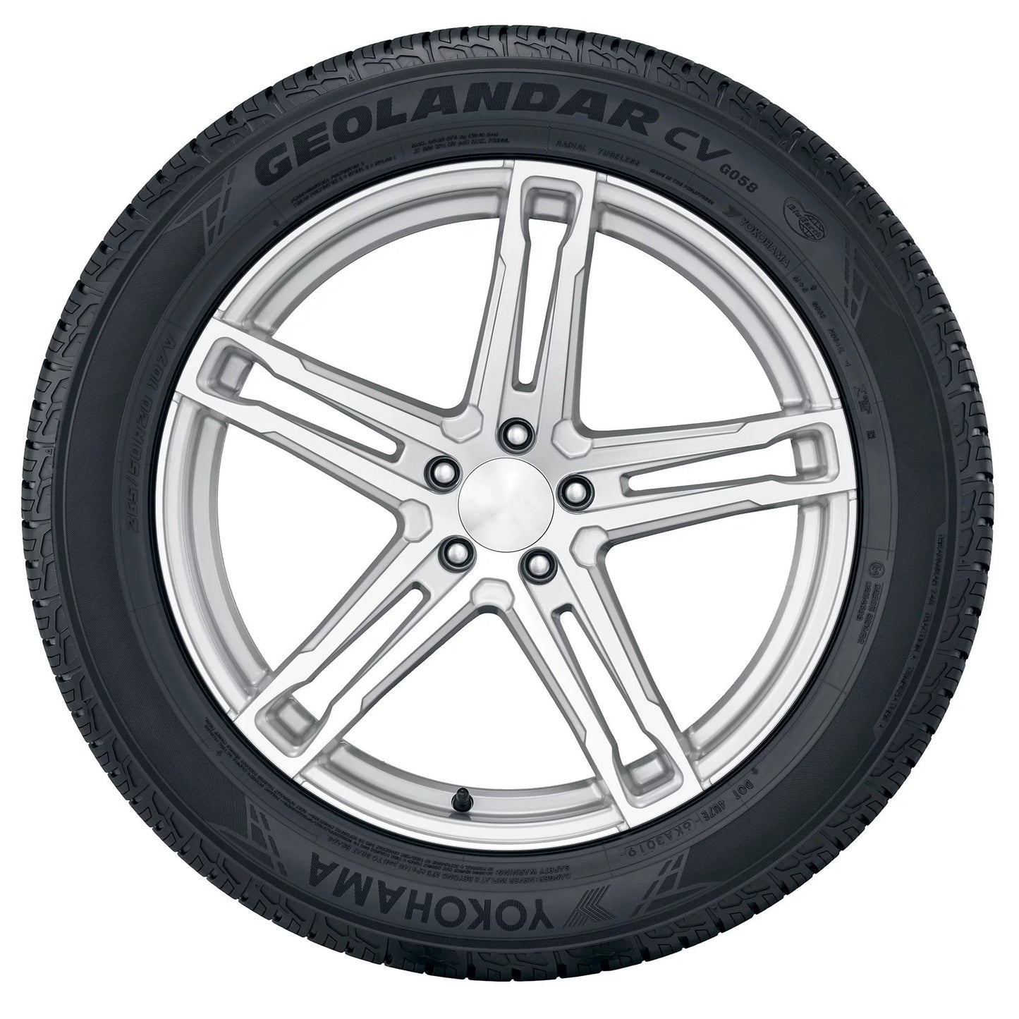 Yokohama Geolandar CV G058 235/65R18 106V BW All Season Tire