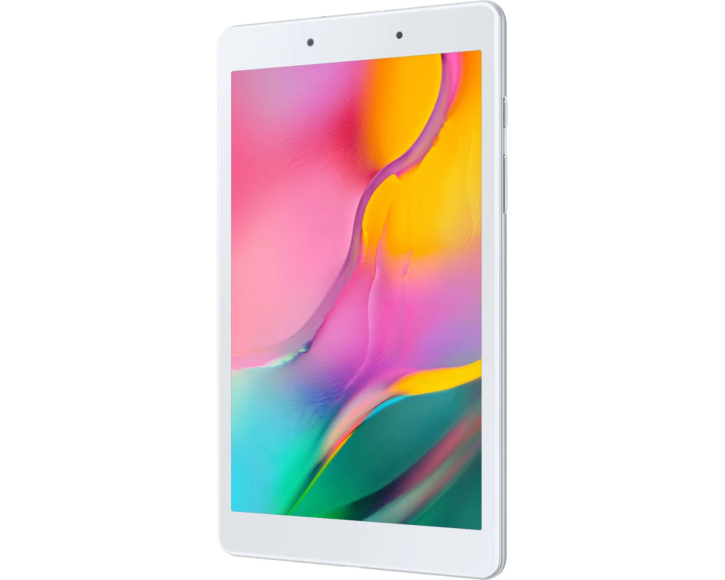 - Galaxy Tab A - 8" (Latest Model) For Holiday Family, 32GB, 1280 x 800 resolution, Wi-Fi, Android 9.0 Pie, Bluetooth, Silver Portabel tablet