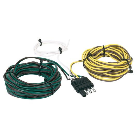 1 Pc, Hopkins 4 Flat Trailer Y Wiring Harness 25 Ft.