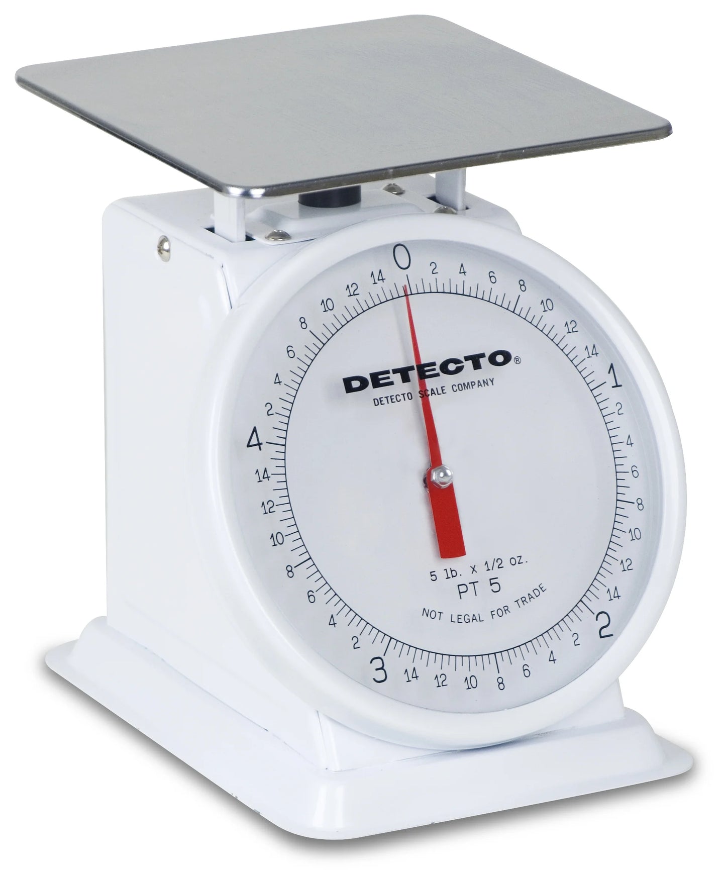 1000 g Stainless Steel Top Loading Rotating Dial Scale. Cardinal & Detecto PT-1000SRK 5.75 x 5.75 in